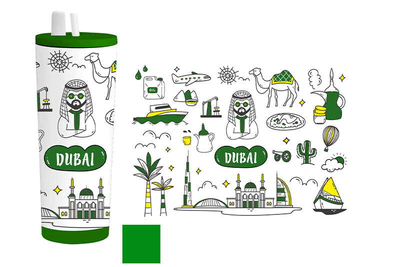 Middle East Market Custom Stainless Steel Bottle Series